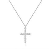 Everlasting Cross Stainless Steel Necklace